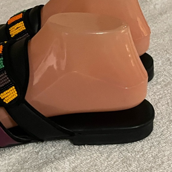 Farm Rio Colorful Sandals Sz 9 - Picture 8 of 14